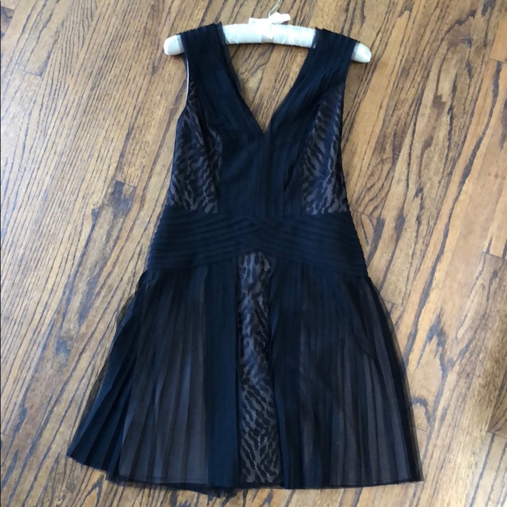 BCBG Black Lace Dress (Size 6)